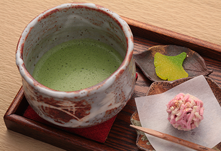 抹茶と和菓子
